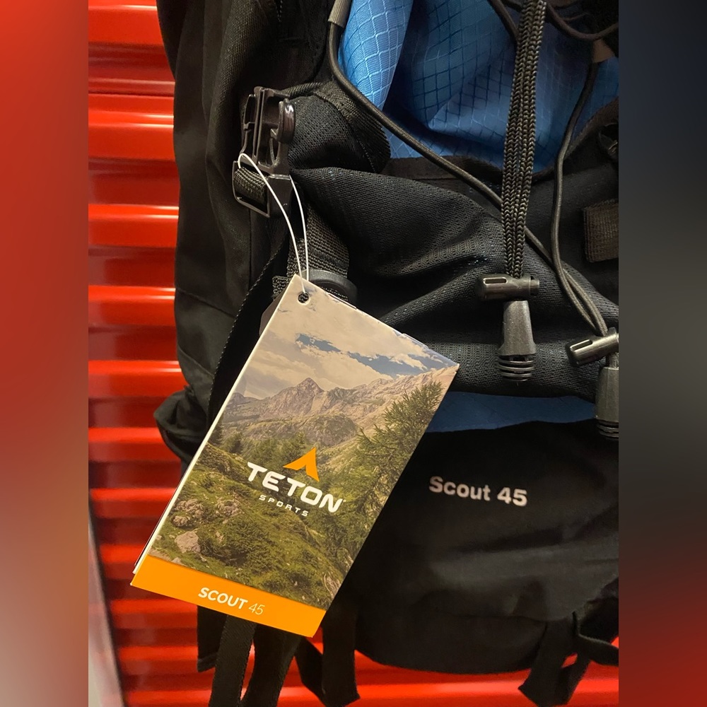 45 Liter Teton Backpacking Bag